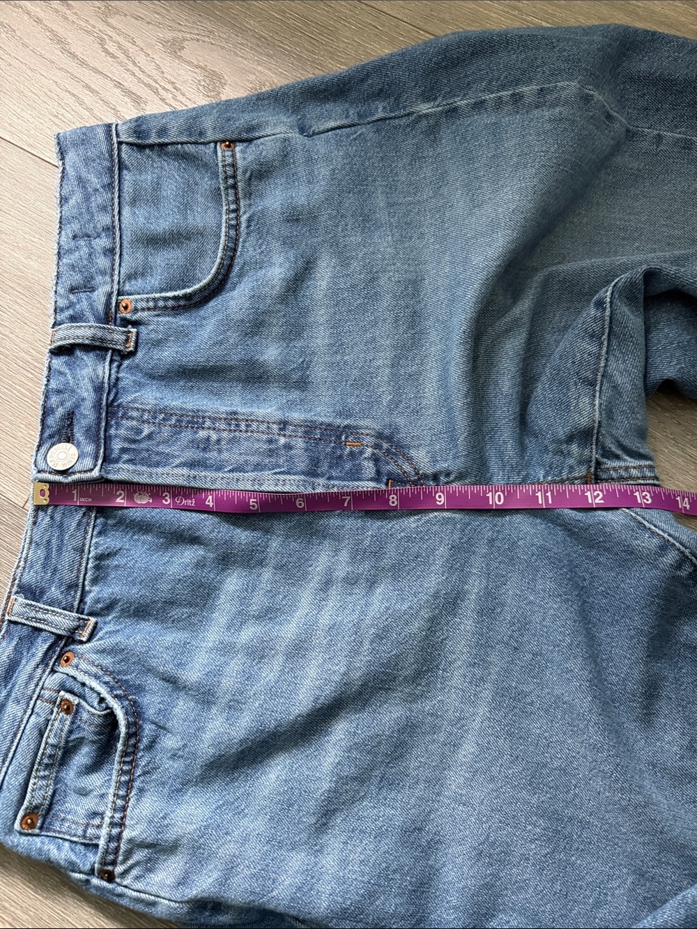 Madewell Women's The Curvy Pieced Barrel-Leg Jean Size 29 - Picture 8 of 9